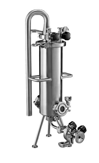 Aquasyn custom-fabricated stainless vessel