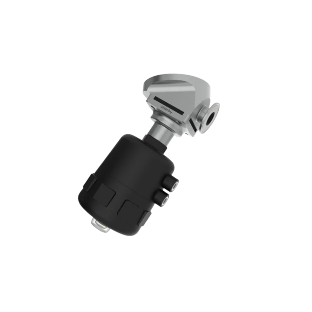 Aquasyn tank bottom valve with pneumatic actuator