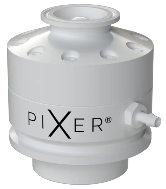Pixer single-use pump head